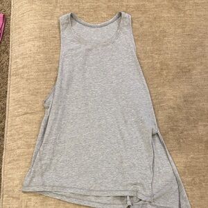 Lululemon Athletica Light Gray Tank Top
